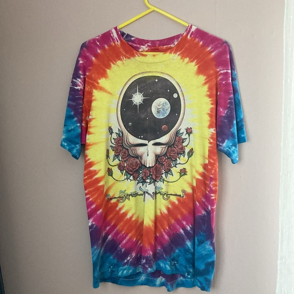 Vintage single stitch 1992 Grateful Dead space face Tshirt - Picture 3 of 6